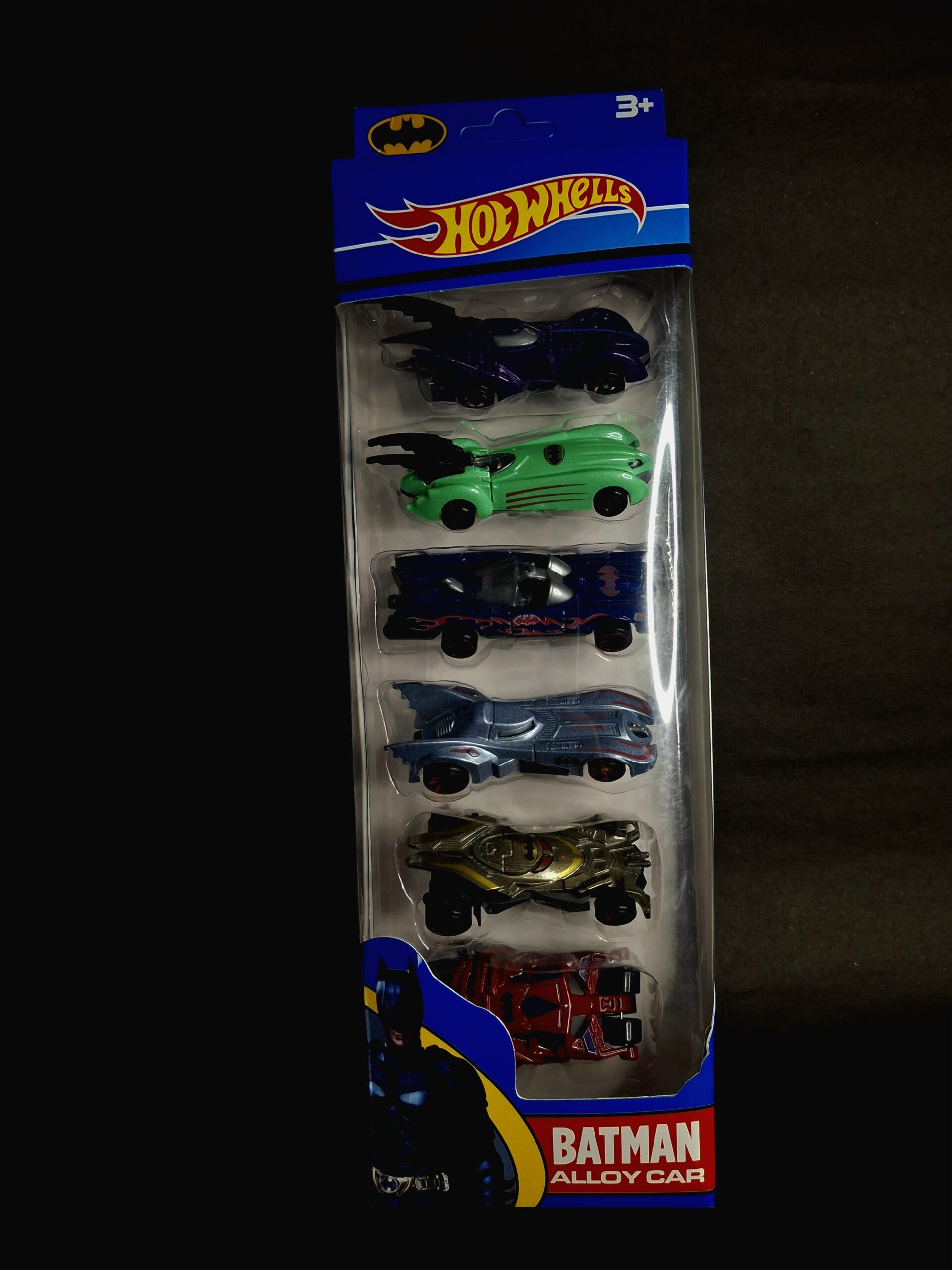 Hot wheels Batty metal cars set of 6